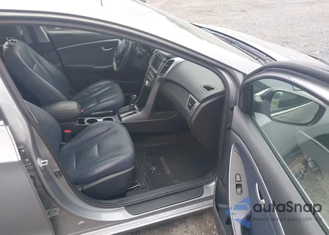 2014 Hyundai Elantra Gt Base W/Blue from USA, damaged, VIN KMHD35LH3EU189312